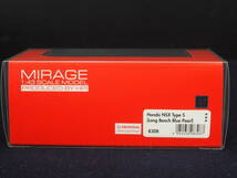 MIRAGE ミニカー＜Honda NSX Type S＞(Long Beach Blue Pearl) 8308 1:43 SCALE MODEL PRODUCED BY HPI ケース入り 箱入り_画像5