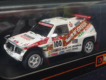 hpi-racing ミニカー＜Mitsubishi Pajero(#100) 1992 Paris-Moscow-Beijing＞8930 PRECISION CAST MODEL ケース入り 箱入り HPI_画像9