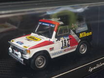 ignition model ミニカー＜Mitsubishi Pajero(#192) 1984 Paris-Dakar＞0059 ※部品取れあり IG-MODEL.COM TK.company ケース入り 箱入り_画像9