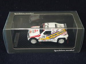 ignition model ミニカー＜Mitsubishi Pajero(#211) 1994 Paris-Dakar-Paris＞0055 IG-MODEL.COM TK.company ケース入り 箱入り