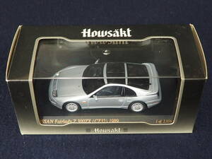 KYOSHO ミニカー＜NISSAN Fairlady Z 300ZX(CZ32) 1989＞(Silver) 1:43 SCALE Howsakt ケース入り 箱入り