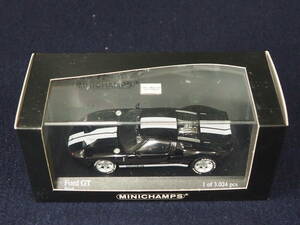 MINICHAMPS ミニカー＜Ford GT＞(Black) 2003 400 082322 Metal 1:43 ケース入り 箱入り