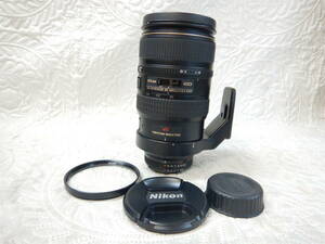 美品　ニコン NIKON AF NIKKOR 80-400mm F4.5-5.6D VR　一眼レフ　レンズ