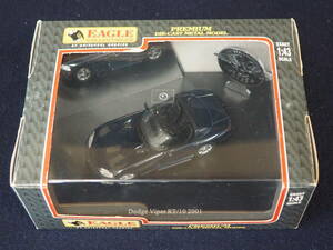 EAGLE COLLECTION ミニカー＜Dodge Viper RT/10 2001＞E3705 1:43 PREMIUM DIE-CAST METAL MODEL KYOSHO ケース入り 箱入り