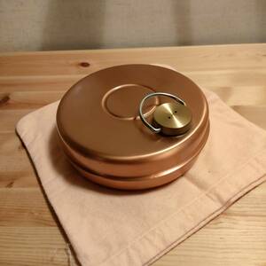 新光堂 湯たんぽ　純銅製　ミニ湯たんぽ