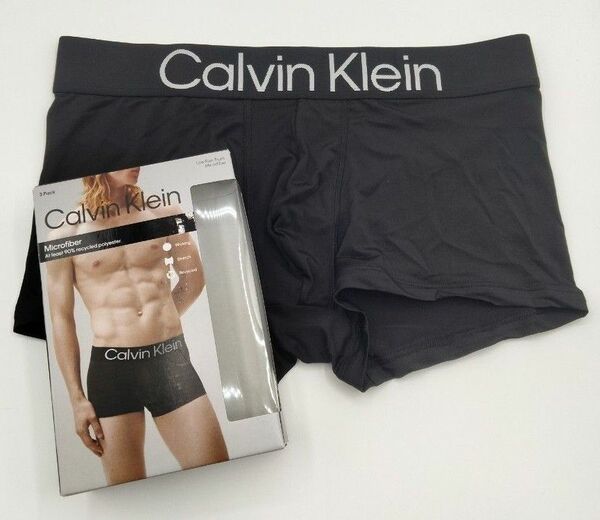 【Lサイズ】Calvin Klein(カルバンクライン) ローライズボクサーパンツ ブラック 1枚 男性下着 NP2607