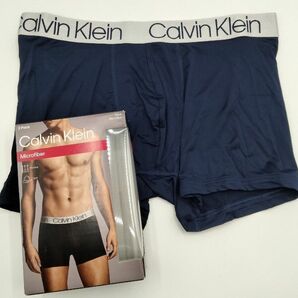 【Lサイズ】Calvin Klein(カルバンクライン) メンズボクサーパンツ ネイビー 1枚 男性下着 NP2213O