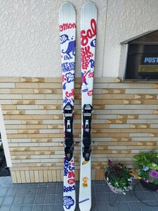 ◆美品◆新雪パウダーで◆SALOMON TEN EIGHTY FOIL 174cm サロモン◆マーカーMARKERバロン ツアービンディング付き