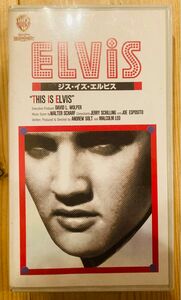 Elvis ビデオテープ VHS ジス・イズ・エルビス 自伝 ビデオ 解説書 エルビス・プレスリー ロック rock 