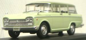 S:1/43 hachette アシェット 国産名車コレクション vol.87 日産 セドリック バン 1964年 グリーン Nissan Cedric Van 1964