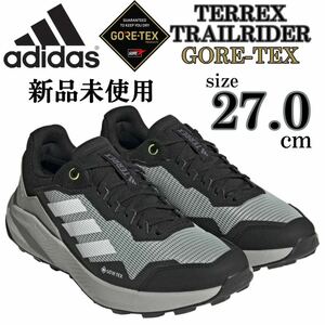 新品 アディダス テレックス トレイルライダー ゴアテックス 27.0cm ADIDAS TRAILRIDER GORE-TEX GTX トレイル ランニング シューズ 箱付