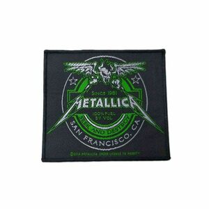 Metallica パッチ／ワッペン メタリカ Beer Label