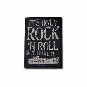 The Rolling Stones パッチ／ワッペン ローリング・ストーンズ It's Only Rock 'n Roll