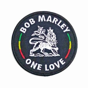 Bob Marley アイロンパッチ／ワッペン ボブ・マーリー Lion