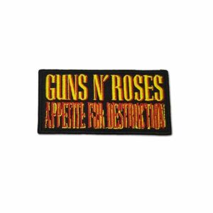 Guns N' Roses アイロンパッチ／ワッペン ガンズ・アンド・ローゼス Appetite Logo