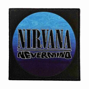 Nirvana アイロンパッチ／ワッペン ニルヴァーナ Nevermind Wavy Logo