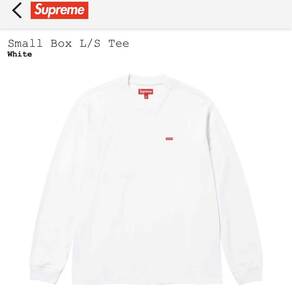 ★Supreme 24SS Small Box L/S Tee White Lサイズ シュプリーム ロンT Tシャツ スウェット パーカー boxlogo 新品 送料込