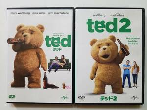 【中古DVD テッド ted 1、2 セス・マクファーレン 2巻セット】