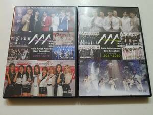 【中古DVD Asia Artist Awards Best Selection DVD BOOK 2019-2018/2021-2020 宝島社 2巻セット】