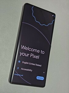 Google Pixel7 pro 128GB SoftBank ジャンク Obsidian 本体のみ