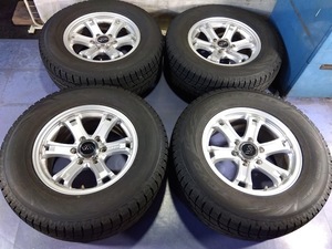 【富山市】4WD☆2022年☆ランクル プラド サーフ パジェロ【~90％ 富山】トーヨー Gsi-6LS 日本製 265/65R17 中古4本 人気 キーラ +25 ET25