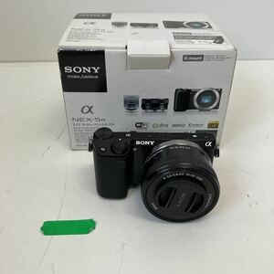 ジャンク　SONY ソニー NEX-5R カメラ E PZ 16-50mm F3.5-5.6 OSS α 