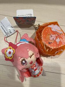 ひろがるスカイ!プリキュア キュアウイング コロッとポーチ　とぬいぐるみマスコット