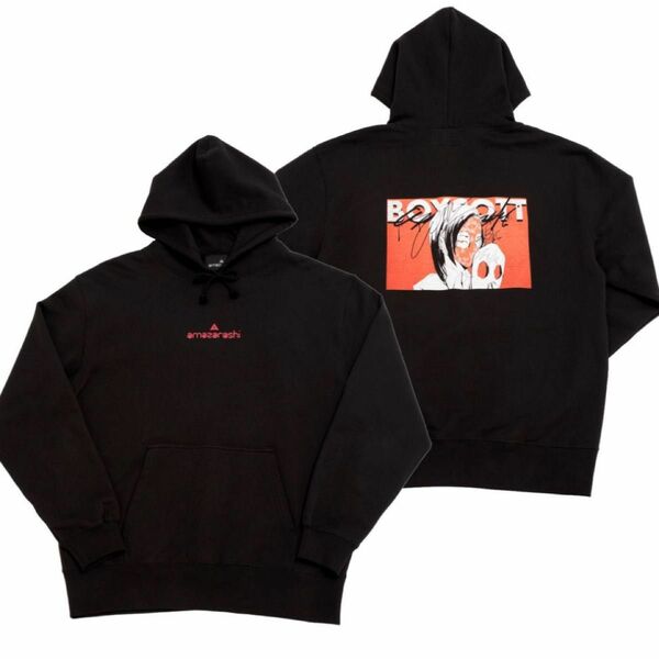 amazarashi BOYCOTT End Card Hoodie Red パーカー(新品未開封)