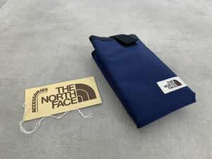 R235 未使用品 ノースフェイス THE NORTH FACE 収納ケース 小物ケース 財布 コインケース ネイビー 折りたたみ ナイロン ファッション小物