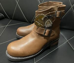  new goods unused SIERRA DESIGNS Sierra Design SD5001 leather boots engineer boots original leather bread Crocs chi-rutu Goodyear tea 25