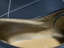極美品 REGAL Walker リーガル V/E 627 24.5cm レザーシューズ ビジネスシューズ 革靴 本革 プレーントゥ メンズ ブラック 黒 日本製 _画像10