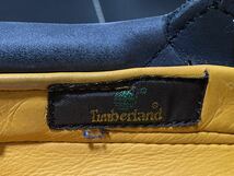 2回使用 Timberland ティンバーランド 7W≒25.5cm 9753B レザーシューズ デッキシューズ 3アイレット アウトドア ネイビー カジュアル_画像9