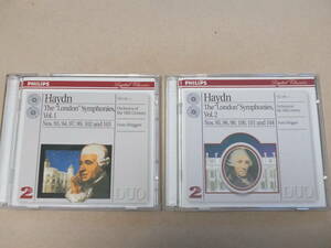4CD ブリュッヘン 18世紀о ハイドン「ロンドン交響曲集 第93番～第104番」(驚愕、奇跡、軍隊、時計、太鼓連打、ロンドン)