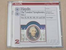 4CD ブリュッヘン 18世紀о ハイドン「ロンドン交響曲集 第93番～第104番」(驚愕、奇跡、軍隊、時計、太鼓連打、ロンドン)_画像5