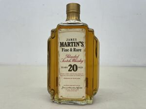 【未開栓】最高級 古酒 JAMES MARTIN'S 20年 ジェームス マーティン 750ml 43％ スコッチ ウイスキー ファイン&レア Fine & Rare 20 Year