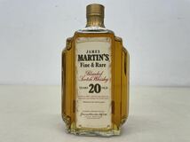 【未開栓】最高級 古酒 JAMES MARTIN'S 20年 ジェームス マーティン 750ml 43％ スコッチ ウイスキー ファイン&レア Fine & Rare 20 Year_画像1