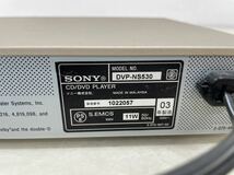 【動作品】SONY ソニー CD/DVDプレイヤー DVP-NS530 2003年製 リモコン付き RMT-V502C ビデオ DVD コンボ_画像9