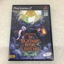 ＊【中古品】 PS2ソフト ティム・バートン ナイトメアー・ビフォア・クリスマス ブギーの逆襲 TIM BURTON THE NIGHTMARE BEFORE CHRISTMAS_画像1