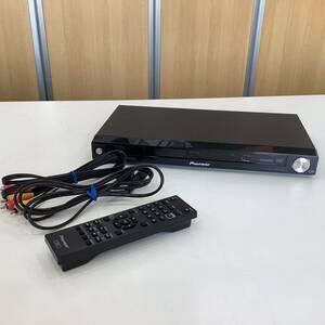 ＊Pioneer パイオニア DVDプレーヤー DV-220V ブラック 2010年製 リモコン/ケーブル付き DVD PLAYER 動作品