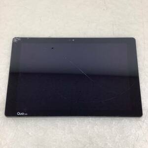 ＊【ジャンク扱い】au LGT32 LG Electronics Qua tab PZ ネイビー タブレット IMEI判定◯ SIMロック解除済 初期化済