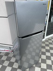 Hisense ハイセンス 227L 2ドア冷凍冷蔵庫 HR-B2302 シルバー 2020年製 右開き 上冷凍室 取説付き 動作確認済み 直接取引大歓迎