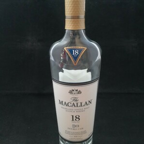 【空瓶】The MACALLAN ザ・マッカラン 18年 700ml 43%  （サントリー正規）の画像1