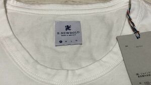 新品タグ◎定価4500+税◎サイズS◎R.NEWBOLD◎半袖Tシャツ　　リピ得無3