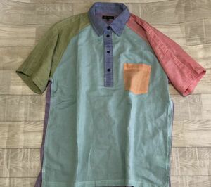  rare * refreshing k Lazy color * flax . cloth * Aigle * pull over short sleeves shirt Llipi profit less 4