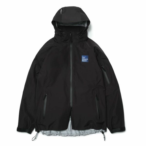 Alwayth all weather proof shell jacket by AKAD - BLACK
