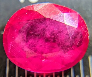 天然ルビー 2.34ct 天然石 ルース jewelry RUBY 希少宝石 裸石 パワーストーン お守り 宝石 鋼玉 誕生石 売り切り 卸 ブラッドレッドカラー