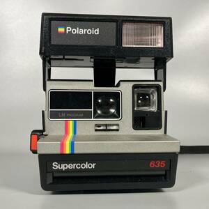 A3-657　Polaroid Supercolor 635 ポラロイドカメラ インスタントカメラ MADE IN U.K 本体 レトロ ジャンク