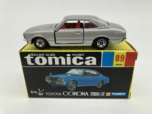 A1-500 トミカ 黒箱 トミー TOMY TOMICA ミニカー 保管品 日本製 NO. トヨタ コロナ 2000GT