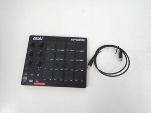 AKAI MPD218 MIDIパッドコントローラー アカイ 音楽制作 パフォーマンス DJプレイ △ 6D43C-4