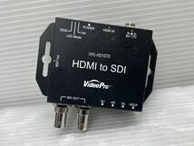 ビデオプロ/VideoPro HDMI to SDIコンバーター (VPC-SH2STD) 本体のみ ジャンク品_画像1